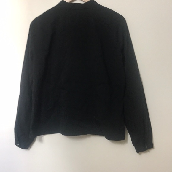 Black blouse with silver buttons - Picture 6 of 6